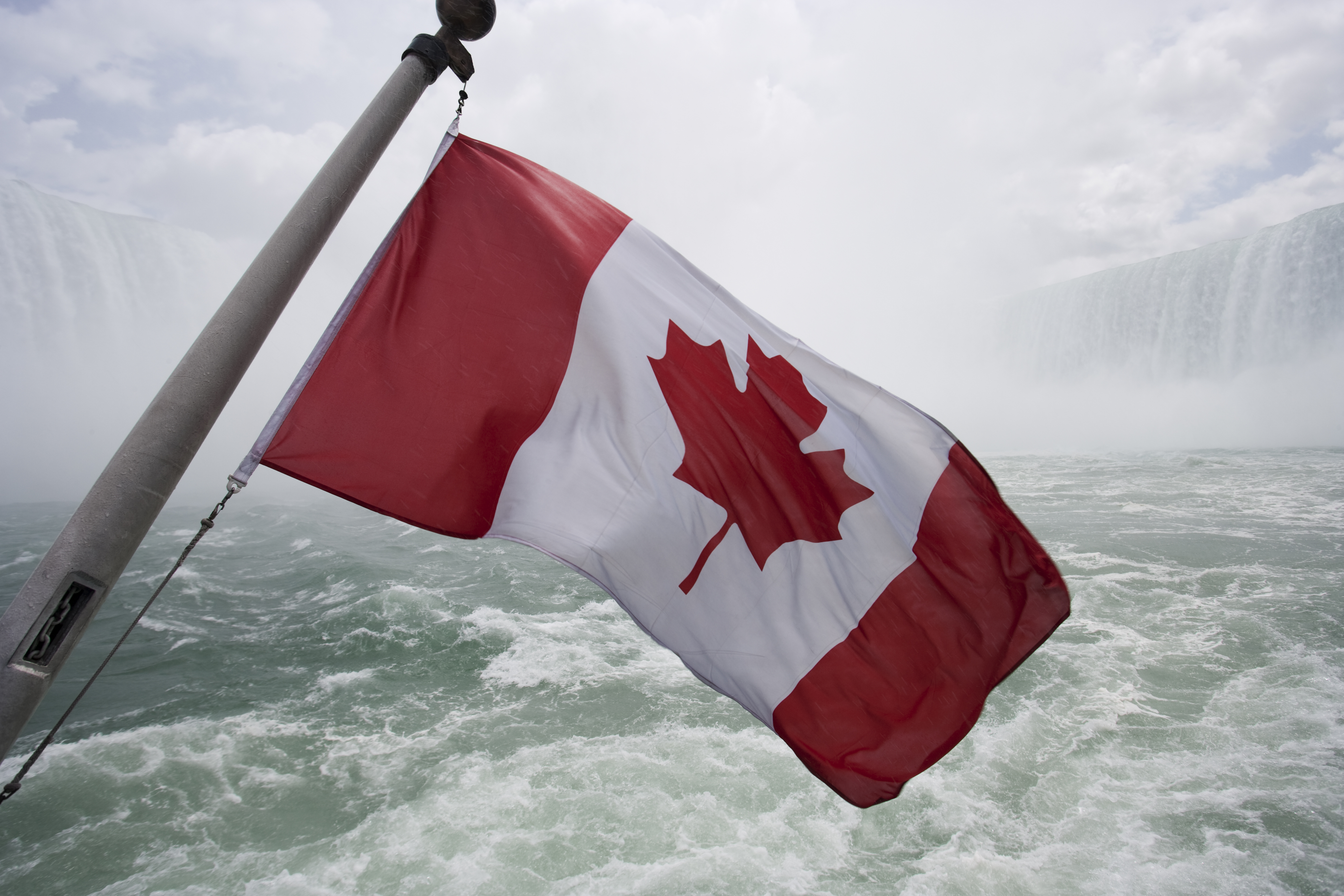Spending Canada Day at Niagara Falls