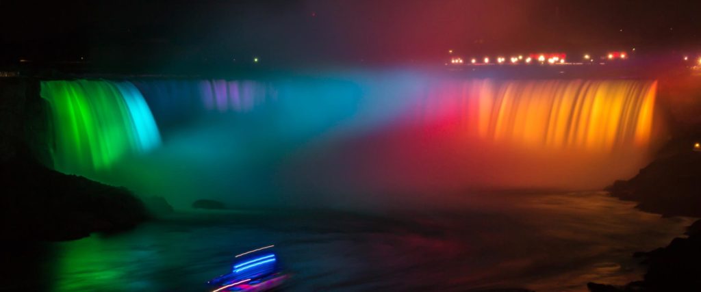 Niagara Falls at Night – Falls Illumination