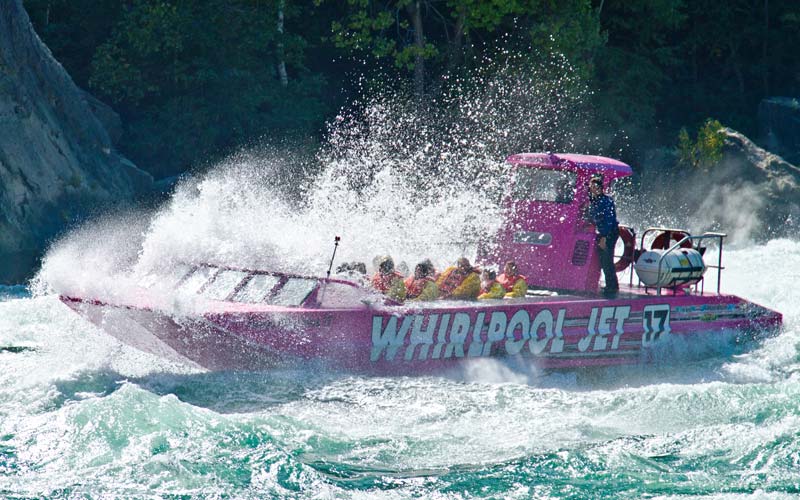 Lewiston, NY Whirlpool Boat Tour â€“ Wet Jet Ride